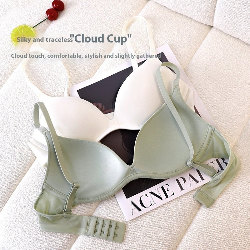 Seamless Underwear Women's Thin Breathable One-piece Sexy Bra Wireless