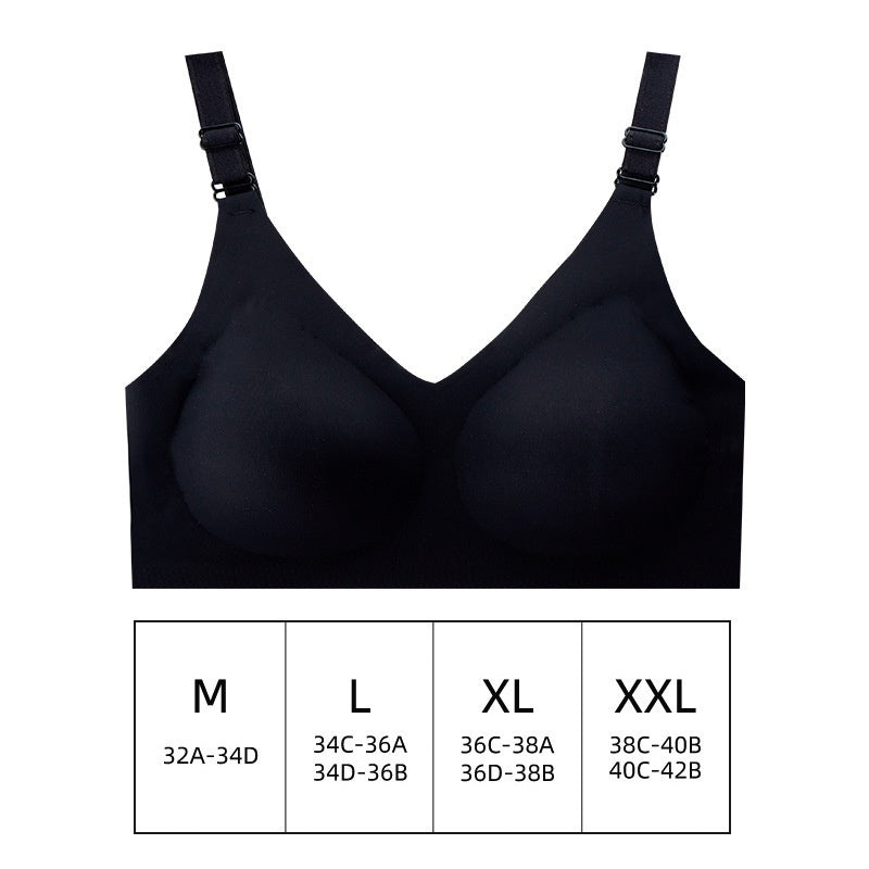 Women's Seamless Underwear Soft Wireless One-piece Sports Bra